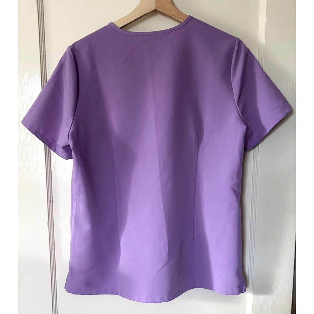 Figs Women's Catarina Top Zamora Jogger Scrub 2 Pc Set Size M Lilac Dawn - Picture 10 of 12